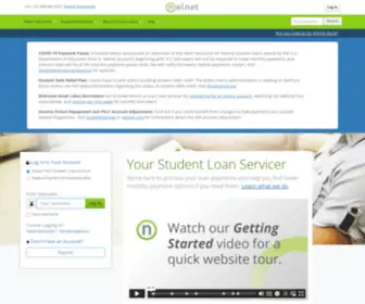 Nelnet.com(A Student Loan Servicing Company) Screenshot