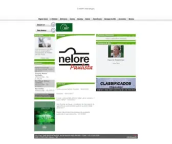 Nelorepaulista.com.br(Nelore Paulista) Screenshot