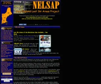 Nelsap.org(New England Lost Ski Areas Project) Screenshot