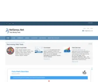 Nelsenso.net(Una collezione di AI text) Screenshot
