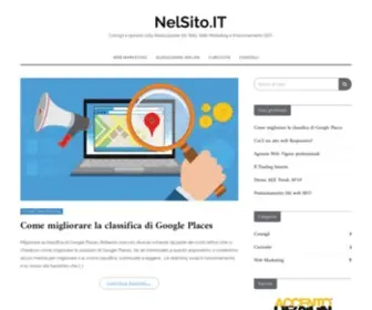 Nelsito.it(Consigli e opinioni sulla Realizzazione Siti Web) Screenshot