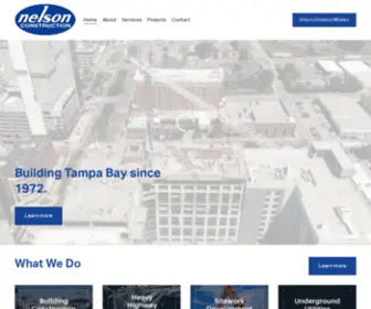Nelson-Construction.com(Nelson Construction) Screenshot
