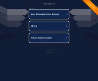 Nelson22.com(Nelson 22) Screenshot