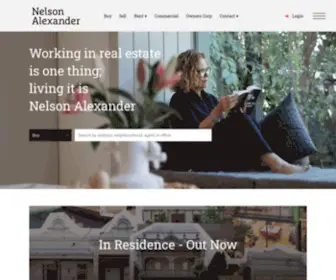 Nelsonalexander.com.au(Real Estate Agents in Brunswick) Screenshot