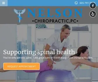 Nelsonchirocare.com(Nelson Chiropractic) Screenshot