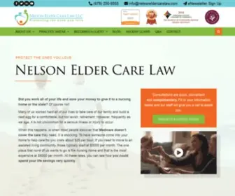 Nelsoneldercarelaw.com(Georgia Elder Law And Estate Planning Lawyer) Screenshot