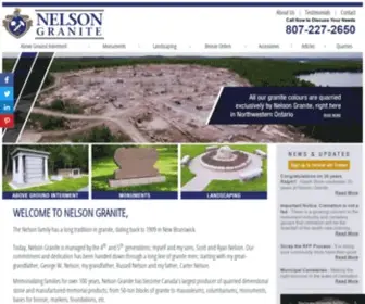 Nelsongranite.com(Nelson Granite) Screenshot