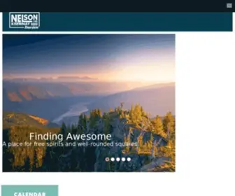 Nelsonkootenaylake.com(Nelson Kootenay Lake Tourism) Screenshot