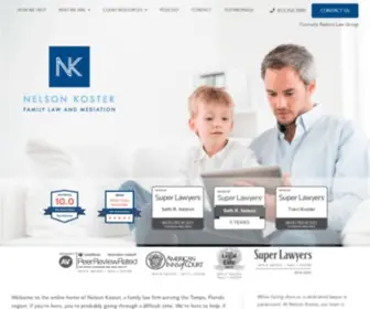 Nelsonkoster.com(Nelson Law Group) Screenshot