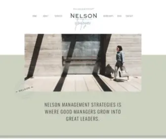 Nelsonmanagementstrategies.com(Layci Nelson) Screenshot