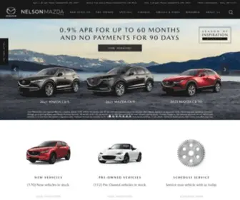 Nelsonmazdaok.com(Nelson Mazda Tulsa in Oklahoma) Screenshot