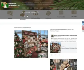 Nelsonnursery.com(Garden Center) Screenshot