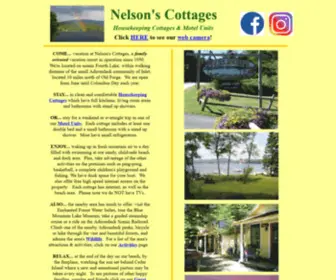 Nelsonscottages.com(Nelson's Cottages) Screenshot