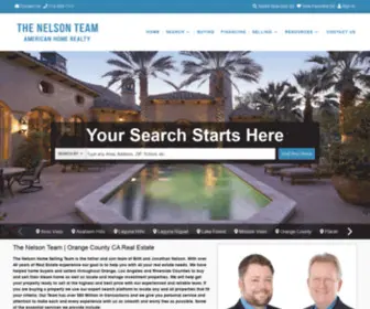 Nelsonteamrealestate.com(The Nelson Team) Screenshot