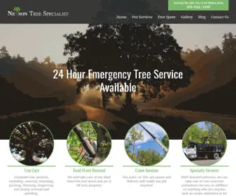 Nelsontreespecialist.com(Nelson Tree Specialist) Screenshot