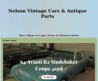 Nelsonvintagecarsandantiqueparts.com(Vintage) Screenshot