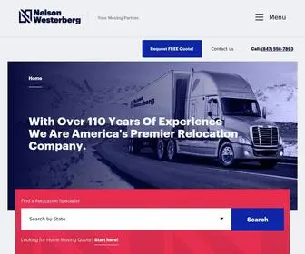 Nelsonwesterberg.com(America's Premier Corporate Relocation Company) Screenshot
