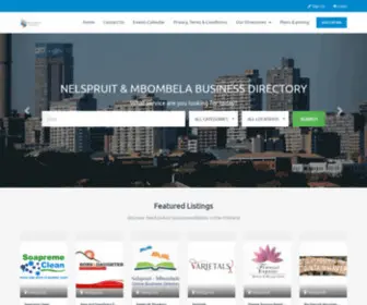 Nelspruit-Mbombela.co.za(Nelspruit Mbombela Business Directory) Screenshot