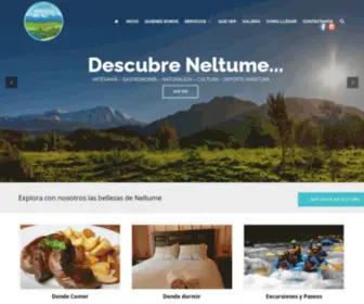 Neltumeturismo.cl(Descubre Neltume) Screenshot