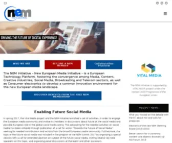 Nem-Initiative.org(NEM Initiative) Screenshot