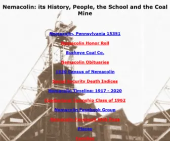 Nemacolin.net(The history of Nemacolin) Screenshot