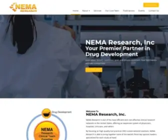 Nemaresearch.com(Your Premier Partner in Drug Development) Screenshot