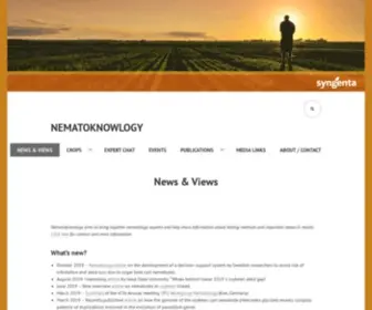 Nematoknowlogy.com(News & Views) Screenshot