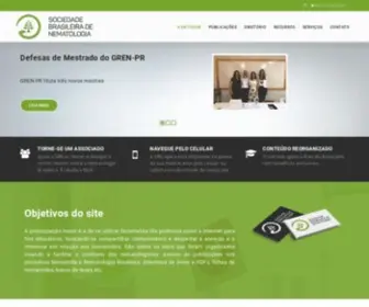 Nematologia.com.br(Sociedade Brasileira de Nematologia) Screenshot