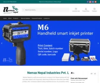 Nemaxnepal.com.np(Nemax Nepal) Screenshot