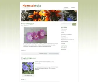 Nemcsaktuja.hu(Kert) Screenshot