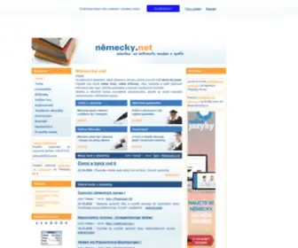 Nemecky.net(NĚMECKY.NET) Screenshot