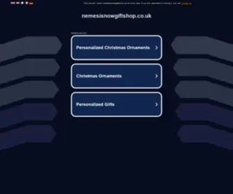 Nemesisnowgiftshop.co.uk(nemesisnowgiftshop) Screenshot