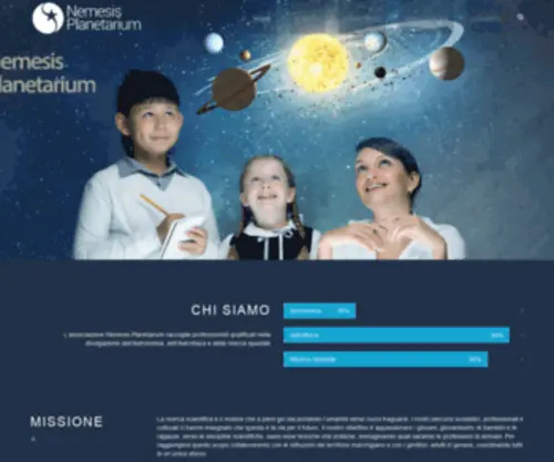 Nemesisplanetarium.org(Nemesis Planetarium) Screenshot