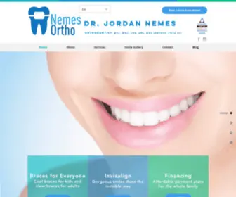 Nemesortho.com(Montreal Orthodontist) Screenshot