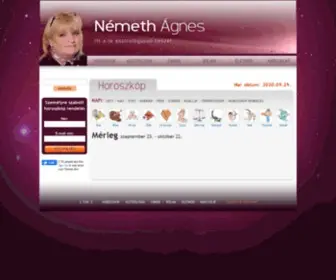 Nemethagi.com(Németh Ágnes) Screenshot