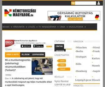 Nemetorszagi-Magyarok.de(Németországi Magyarok) Screenshot