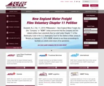 Nemf.com(Northeast Trucking) Screenshot