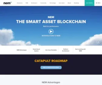 Nem.io(Distributed Ledger Technology (Blockchain)) Screenshot