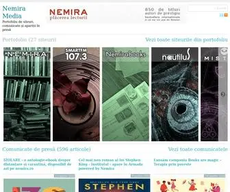 Nemiramedia.ro(Nemira Media) Screenshot