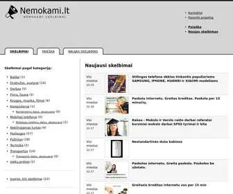 Nemokami.lt(Nemokami skelbimai) Screenshot