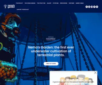 Nemosgarden.com(Nemo's Garden) Screenshot