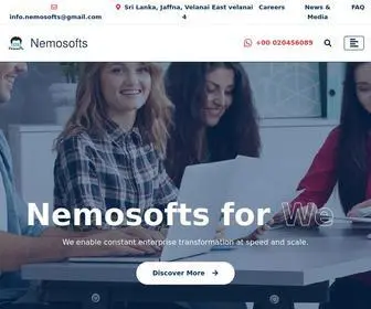 Nemosofts.com(IT company) Screenshot