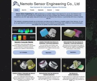 Nemoto.eu(Nemoto Sensor Engineering Co) Screenshot