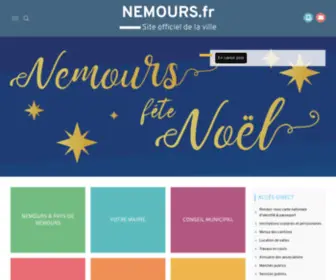 Nemours.fr(Ville de Nemours) Screenshot