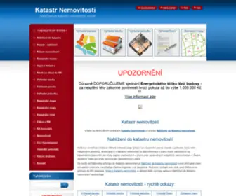 Nemovitosti-Katastr-Nahlizeni.cz(Katastr nemovitostí) Screenshot