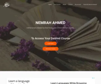 Nemrahahmad.com(Nemrahahmad) Screenshot