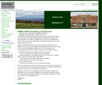 Nemrc.com(New England Municipal Resource Center) Screenshot