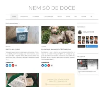 Nemsodedoce.com.br(Nem s) Screenshot