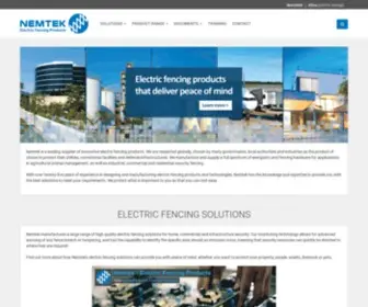 Nemtek.co.za(Nemtek Electric Fence Products) Screenshot