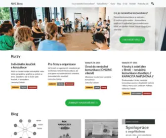 Nenasilnakomunikace.org(Nenásilná komunikace) Screenshot